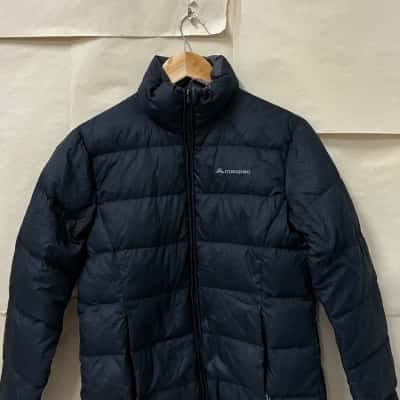 Macpac Unisex  Size 8 Puffer Jacket Navy Blue 