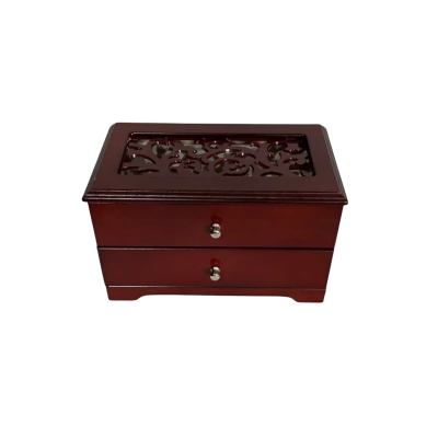 Mahogany Jewelry Chest 