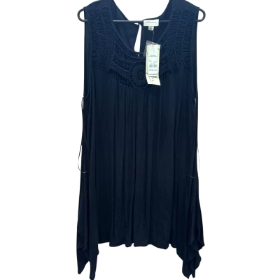 Autograph Womens  Size 24 Black Long Singlet 