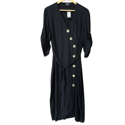 BNWT City Chic Womens Size M Black Dress  