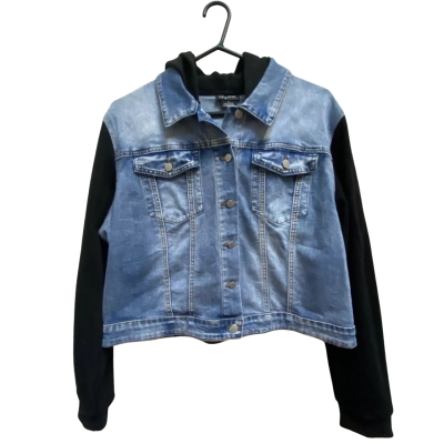 City Chic Womens  Size 16 / S Cropped Jacket Black  