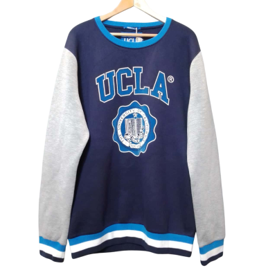 UCLA Size XXL Blue / Navy Blue / Grey Sweatshirt 
