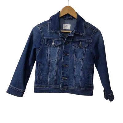 Target Kids Size 8 Blue Denim Button up Jacket 