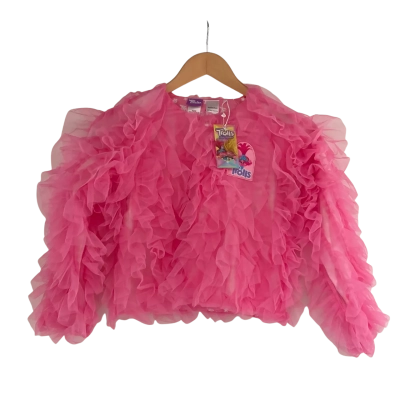 Trolls Children’s  Jacket Size 7  New  + Book