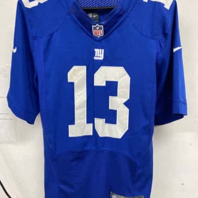 NY NFL Shop Mens  Size M Jersey Blue / White 