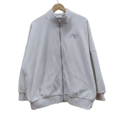 Nike Womens Size L Track Jacket White (6)
