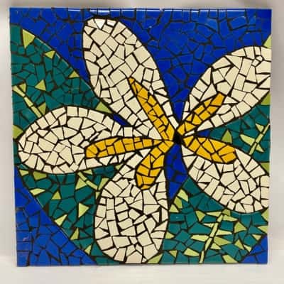 Mid Century Style Mosaic Wall Hanging 