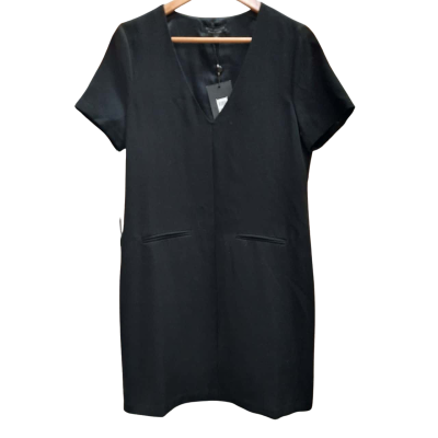 New With Tags JAYSON BRUNSDON Size 10 Black Shift Dress