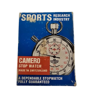 Camero Stop Watch - Made in Switzerland - Works Perfectly.