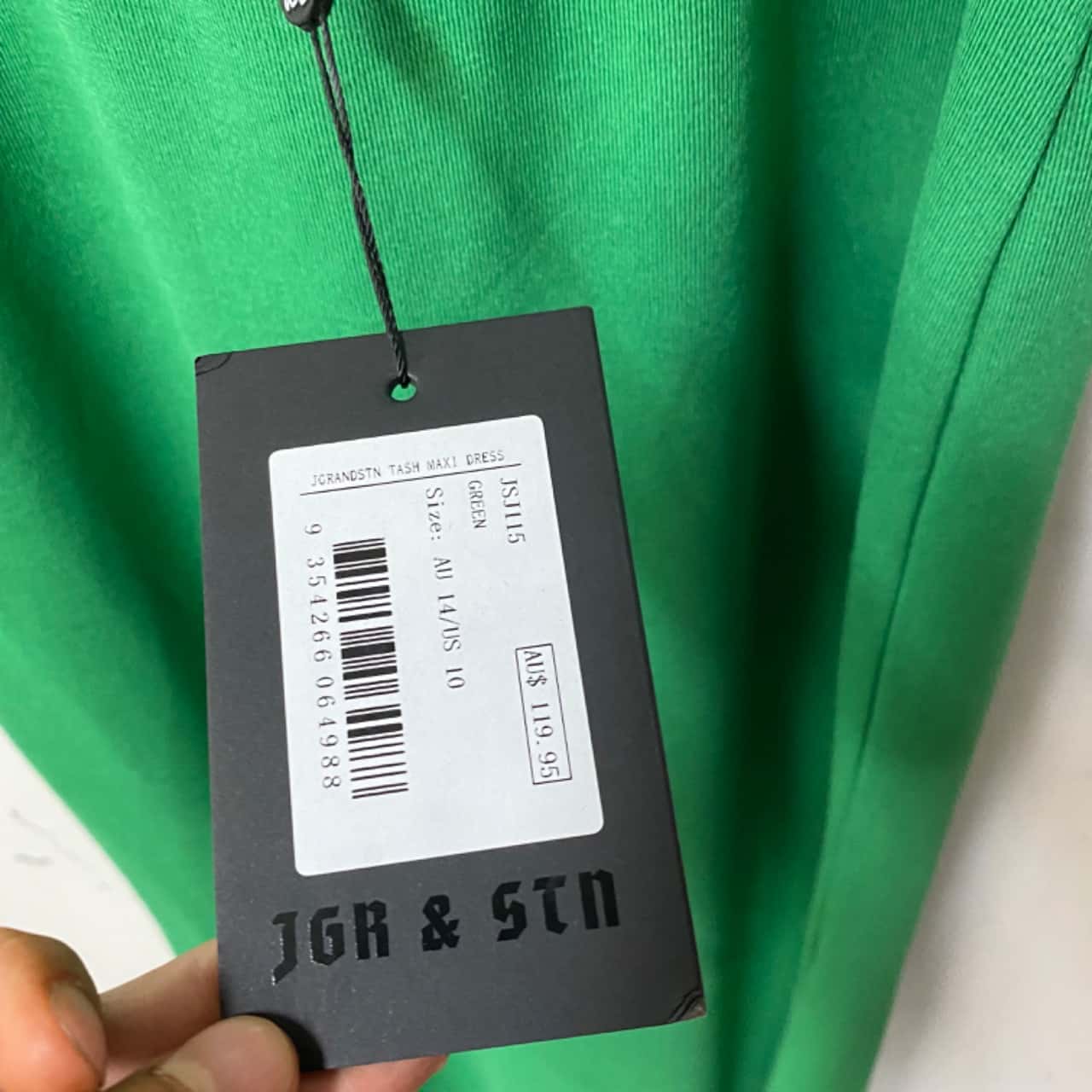 Jagger & Stone Womens Size 14 Tash Maxi Dress Green BNWT Rrp $119(s) - New  With Tags | Salvos Stores