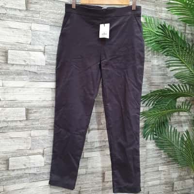 Preview Womens  Size 10 Straight Leg Pants Grey 