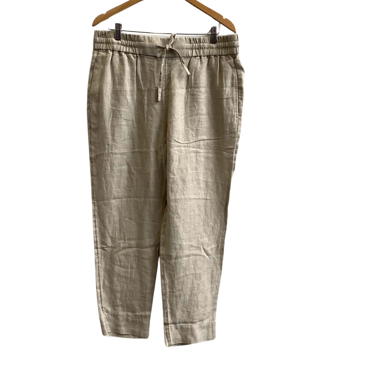Brand New Country Road Womens Size 14 100Linen Pants Light Beige (s)