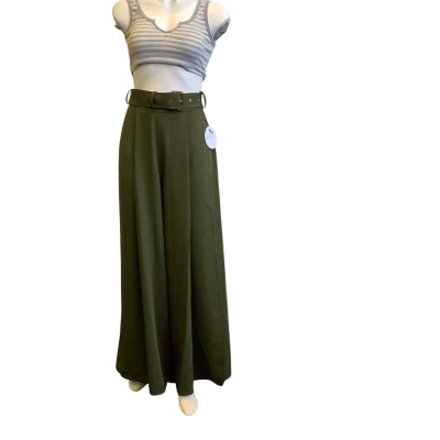BNWT Pilgrim Women's Size 6-8 Katheryn Pant Olive Green 