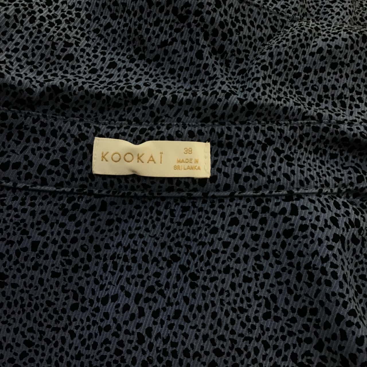 Kookai Shirt Dress Size 38 Blue (s)
