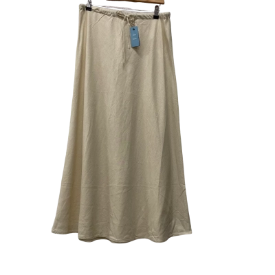 Sportsgirl Womens  Size 12 A-Line Skirt Beige 
