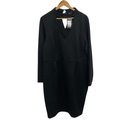 City Chic Womens  Size M Black  Dress