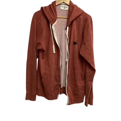 Billabong Unisex  Size L Hoodie Brown (k)