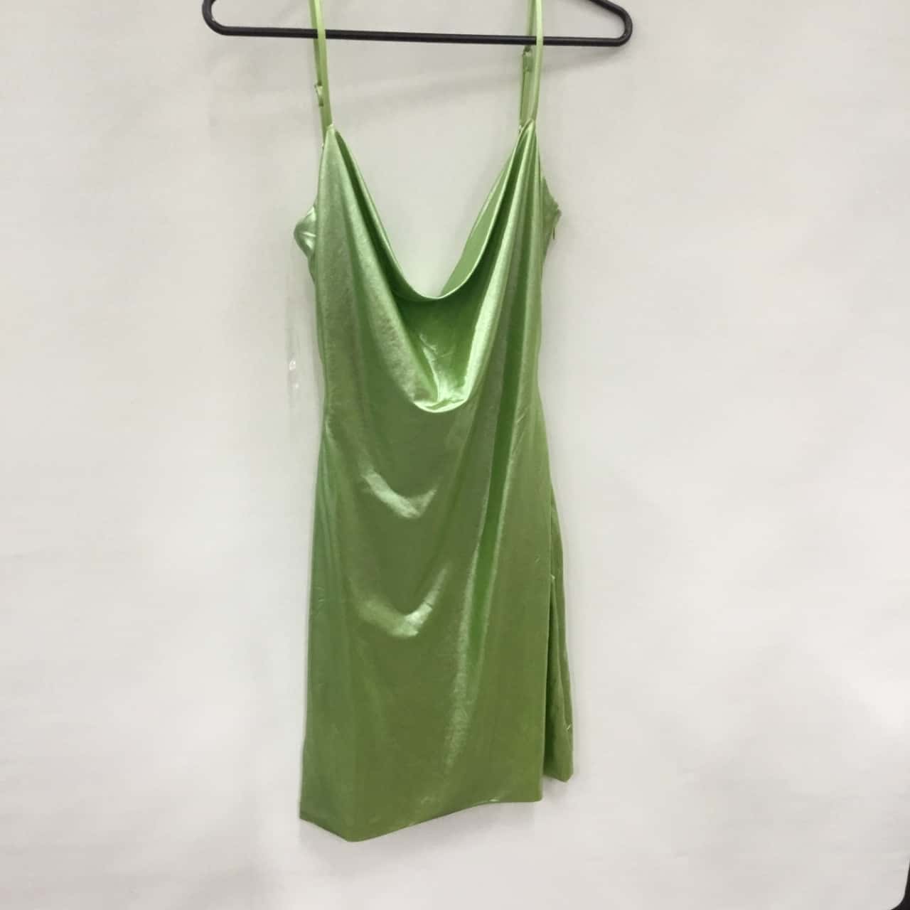 slim fit dress slacks Caira Chiffon Scarf Maxi Dress / Sage | Meshki