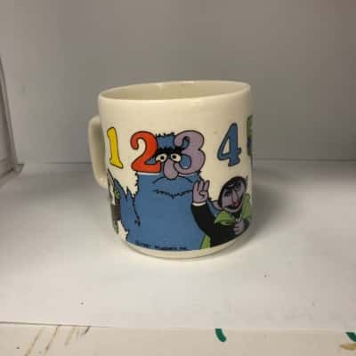Sesame Street Mug New Zealand Made RETRO 1981