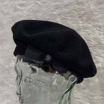 Vintage Burberrys Wool Beret