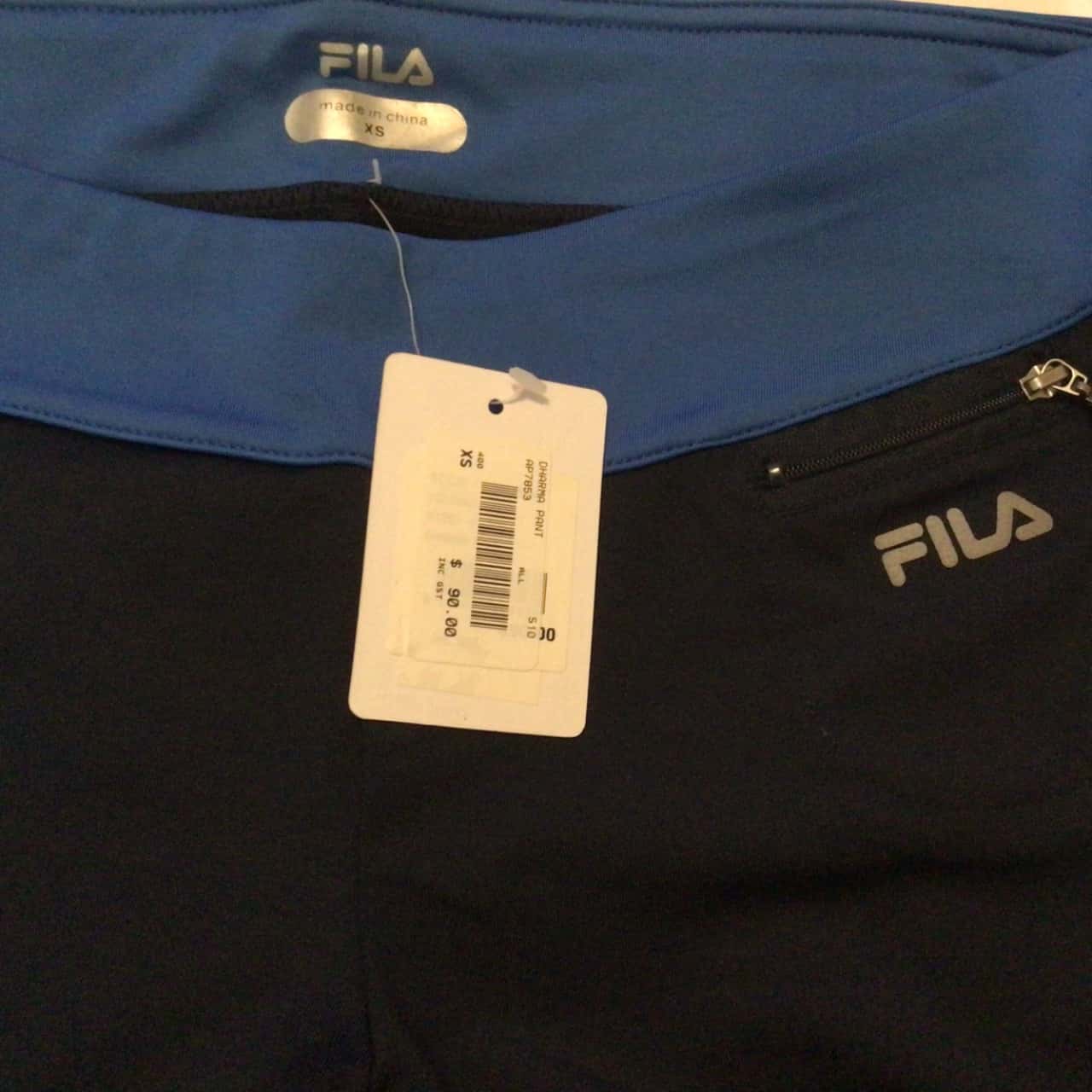 fila yellow pants
