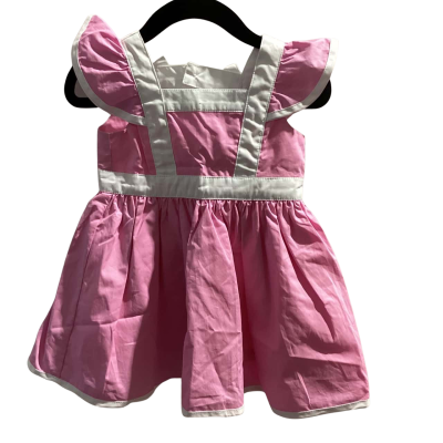 BNWT David Jones Kids  Size 00 Dress Pink  / White   HTH1
