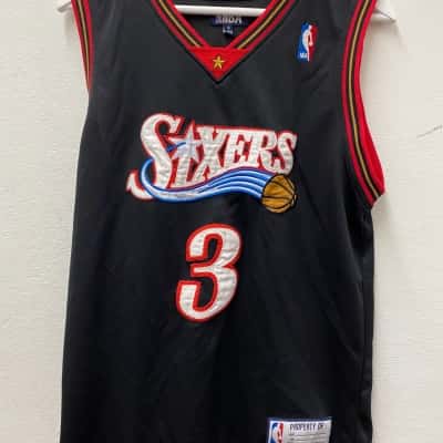 NBA SIXERS Mens  Size S Singlet  Black  