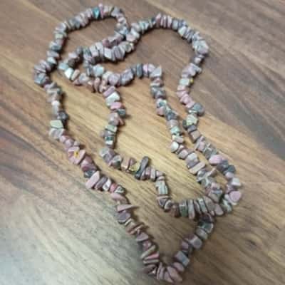 Long Stone Necklace