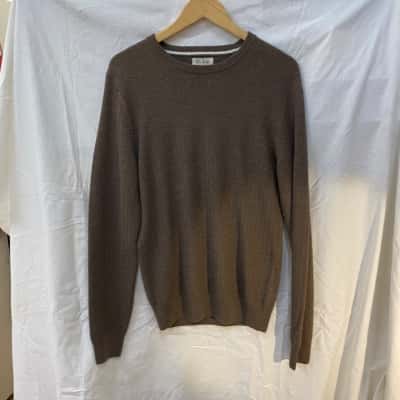 Blaq Mens  Size S Jumper Brown 