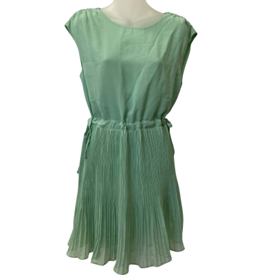  Zuma Design - Light Green Tie Dress Size 10