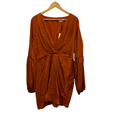 Tussah Womens  Size 18 Mini Dress Orange copper 