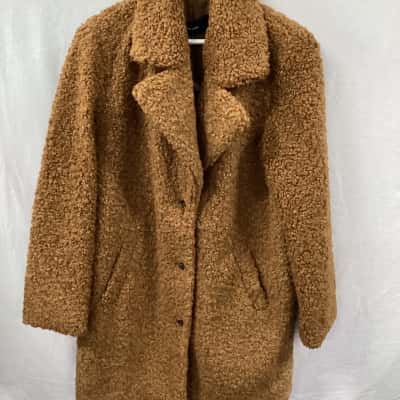 Vero Moda Womens Size M Brown Coat