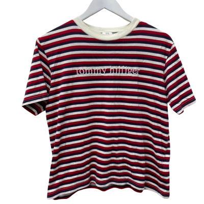 Tommy Hilfiger Womens  Size S T-shirts Striped - 100% Organic Cotton