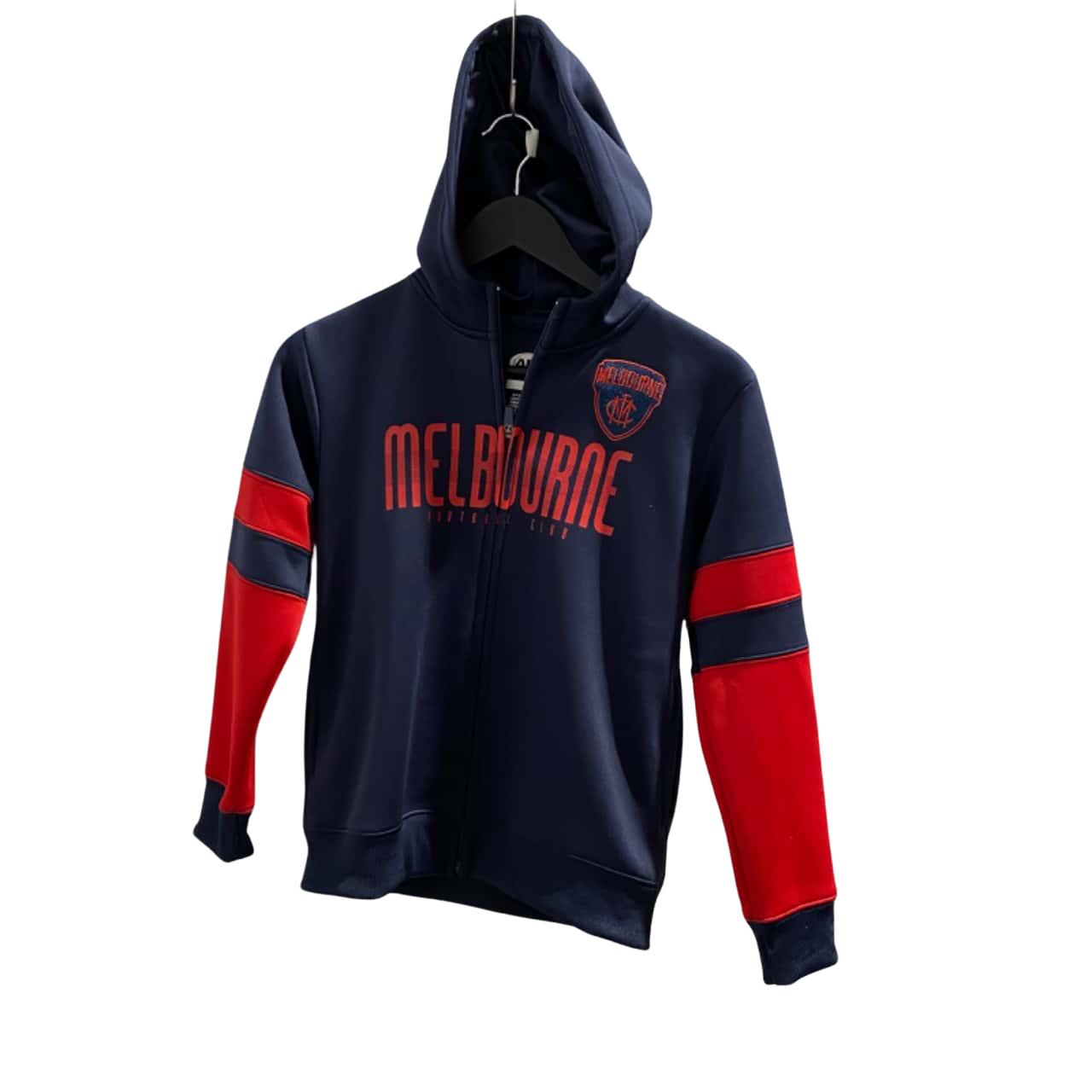 AFL Womens Size 10 Melbourne Football Club Windcheater with Hood(s)
