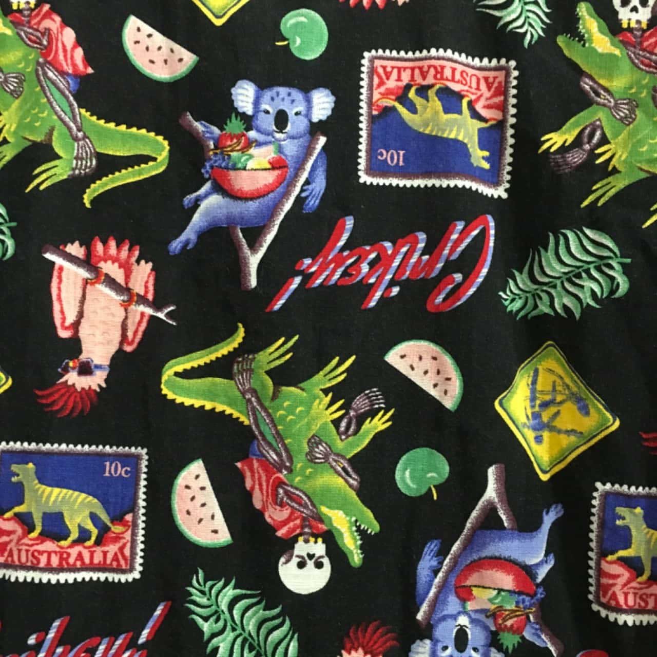 Dangerfield Womens Size 12 Short Sleeve Dress Black / Multicoloured ...