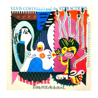 Elvis Costello And The Attractions – Imperial Bedroom 12" Vinyl Album Re-Issue In Near Perfect Condition