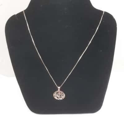 Silver 925 Bird Pendant On 925 Chain