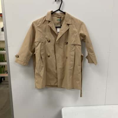 Zara Kids Girls Trench Coat Size 6 (RRP $90)