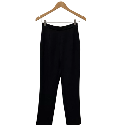 Kookai Womens  Size 36 Straight Leg Pants Black  