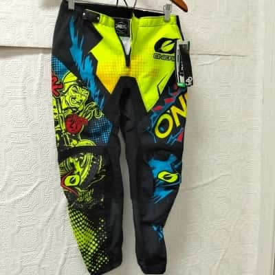 Elem Villain PNT Neon Yel 12/14 NWT