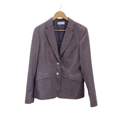  Taylor & Twill Womens  Size 14 Blazer Purple 