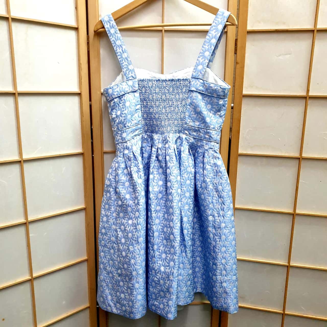 karen walker blue dress KAREN WALKER "Orestes Maxi" Dress  RENEWDESIGNERRECYCLE
