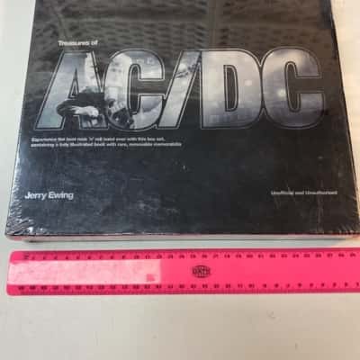 Treasures of AC/DC by Jerry Ewing - HB Book in Slipcase Box ACDC memorabilia