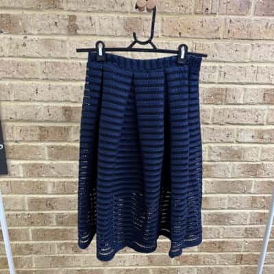 Forever New Womens blue skirt  Size 8 