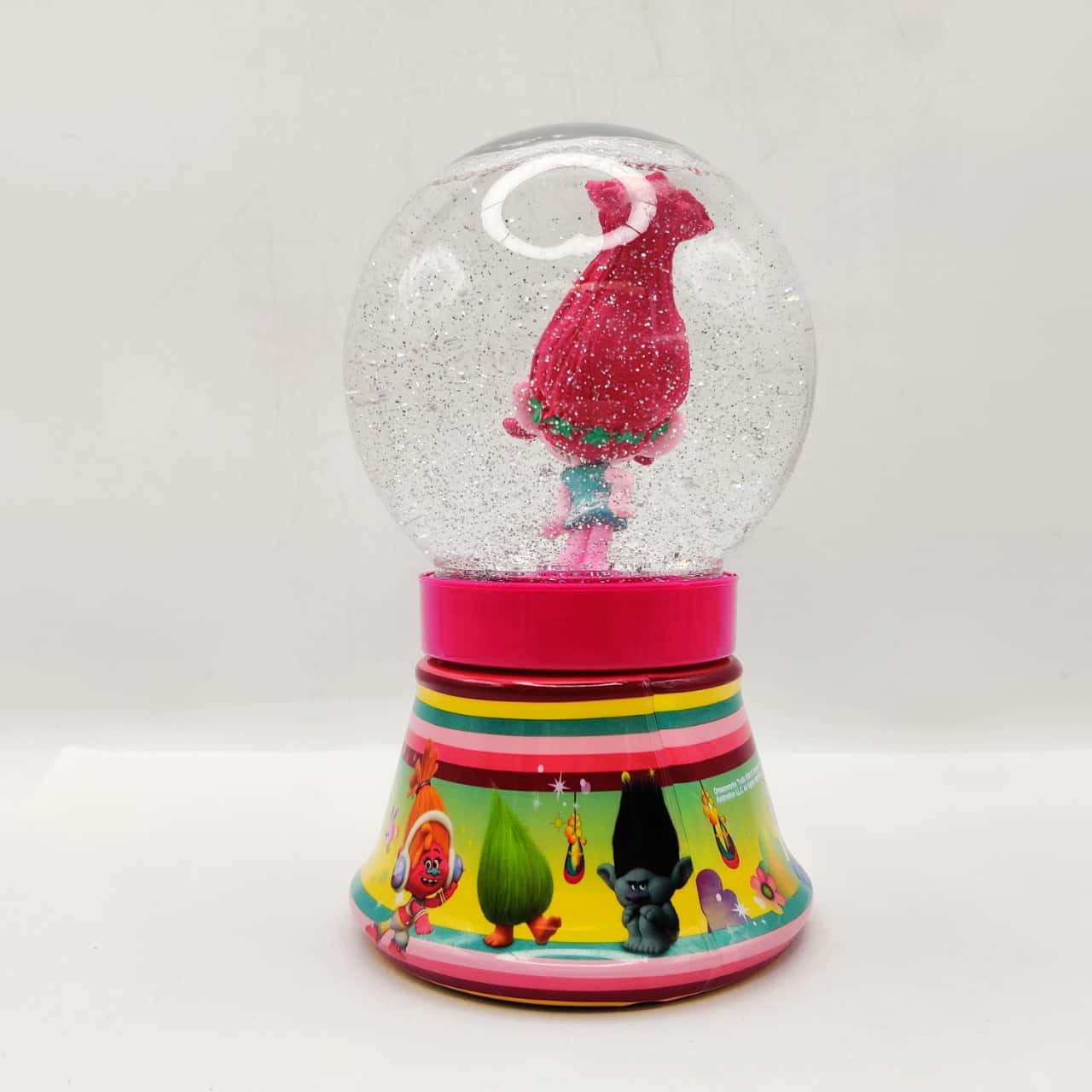 DreamWorks Trolls Movie 8floz Bubble Bath Pink Snow Globe