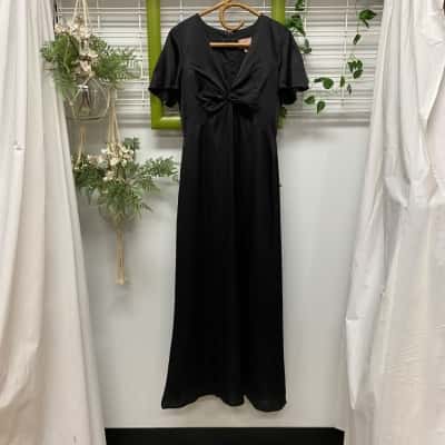 Show Me Your Mumu  Womens  Size M Maxi Dress Black  