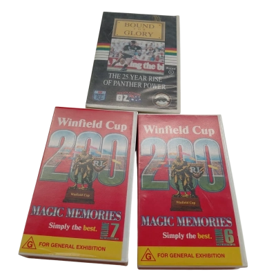 NRL VHS Tapes 