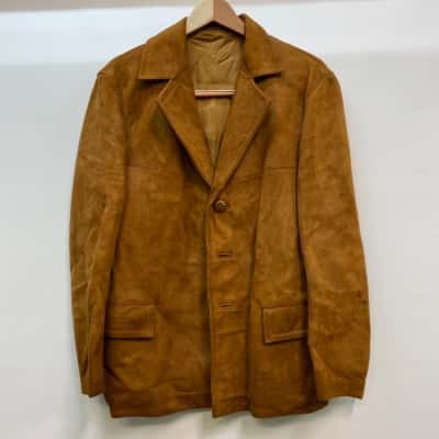 VINTAGE SCOTTS INTERNATIONAL Tan Suede Jacket Size 36 (est. S)