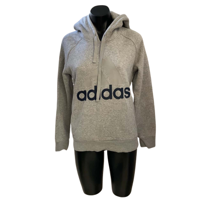 Adidas Unisex  Size S Hoodie Grey 