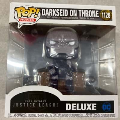 Darkseid on throne large justice league Funko pop 
